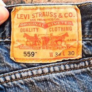 Levi's Men's Blue Jeans 34 Waist X 30 Length 34x30